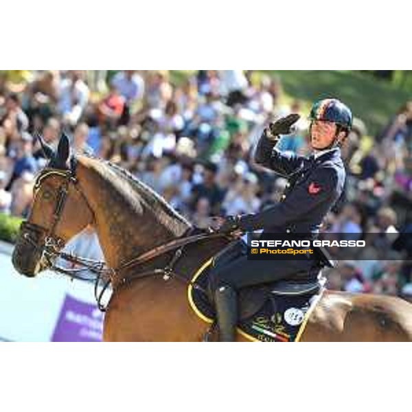 CSIO of Rome -FEI Nations Cup - Lorenzo de Luca on Ensor de Litrange XII - Rome, Piazza di Siena - 26 May 2017 - ph.Mario Grassia