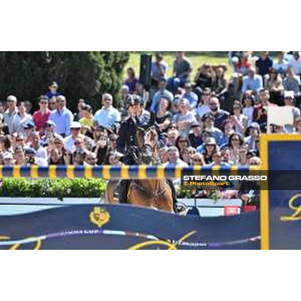 CSIO of Rome -FEI Nations Cup - Lorenzo de Luca on Ensor de Litrange XII - Rome, Piazza di Siena - 26 May 2017 - ph.Mario Grassia