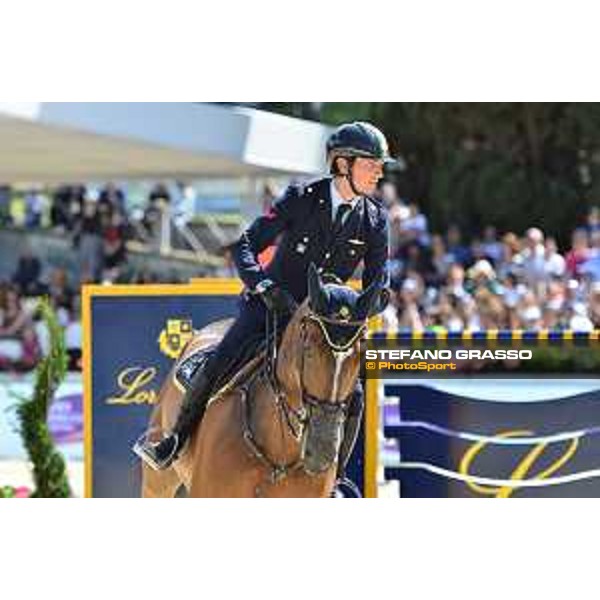 CSIO of Rome -FEI Nations Cup - Lorenzo de Luca on Ensor de Litrange XII - Rome, Piazza di Siena - 26 May 2017 - ph.Mario Grassia