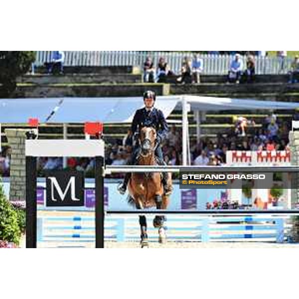 CSIO of Rome -FEI Nations Cup - Lorenzo de Luca on Ensor de Litrange XII - Rome, Piazza di Siena - 26 May 2017 - ph.Mario Grassia