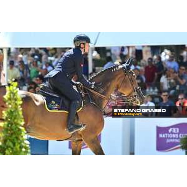 CSIO of Rome -FEI Nations Cup - Lorenzo de Luca on Ensor de Litrange XII - Rome, Piazza di Siena - 26 May 2017 - ph.Mario Grassia