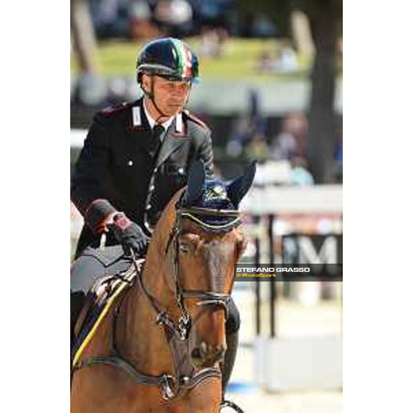 CSIO of Rome -FEI Nations Cup - Bruno Chimirri on Tower Mouche - Rome, Piazza di Siena - 26 May 2017 - ph.Mario Grassia