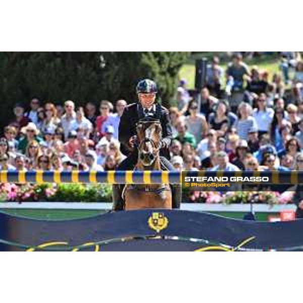 CSIO of Rome -FEI Nations Cup - Bruno Chimirri on Tower Mouche - Rome, Piazza di Siena - 26 May 2017 - ph.Mario Grassia
