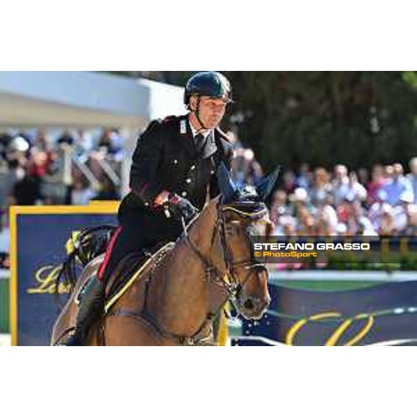 CSIO of Rome -FEI Nations Cup - Bruno Chimirri on Tower Mouche - Rome, Piazza di Siena - 26 May 2017 - ph.Mario Grassia