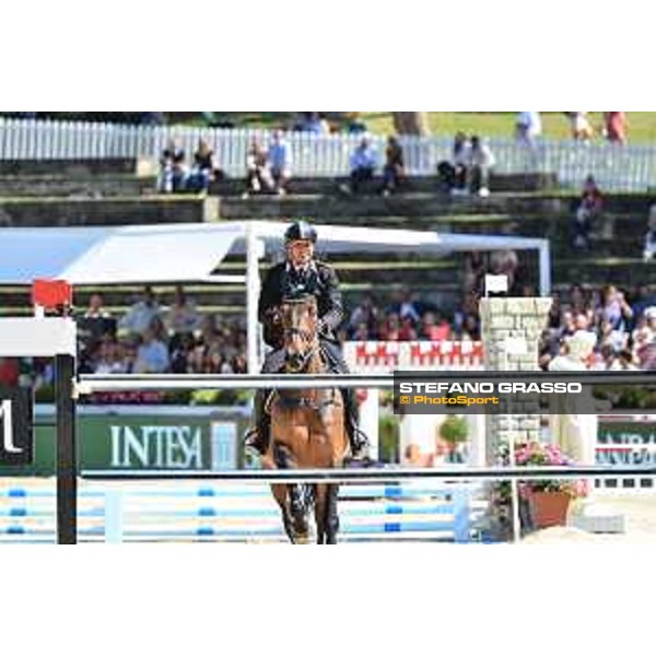 CSIO of Rome -FEI Nations Cup - Bruno Chimirri on Tower Mouche - Rome, Piazza di Siena - 26 May 2017 - ph.Mario Grassia