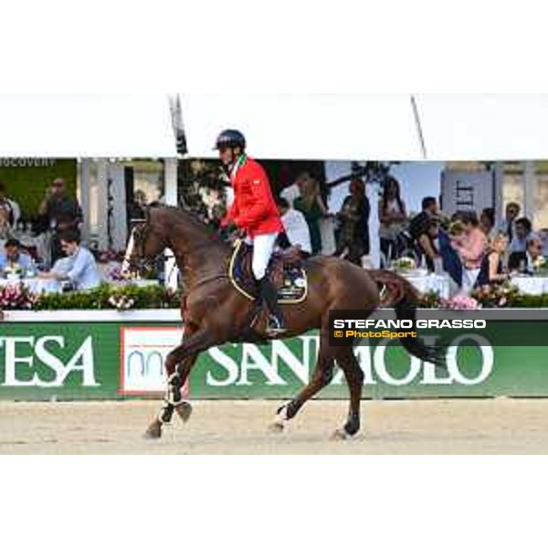 CSIO of Rome -FEI Nations Cup - Piergiorgio Bucci on Casallo Z - Rome, Piazza di Siena - 26 May 2017 - ph.Mario Grassia