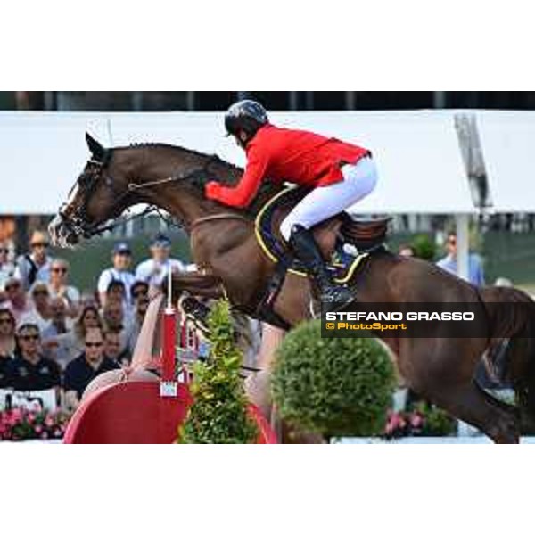 CSIO of Rome -FEI Nations Cup - Piergiorgio Bucci on Casallo Z - Rome, Piazza di Siena - 26 May 2017 - ph.Mario Grassia