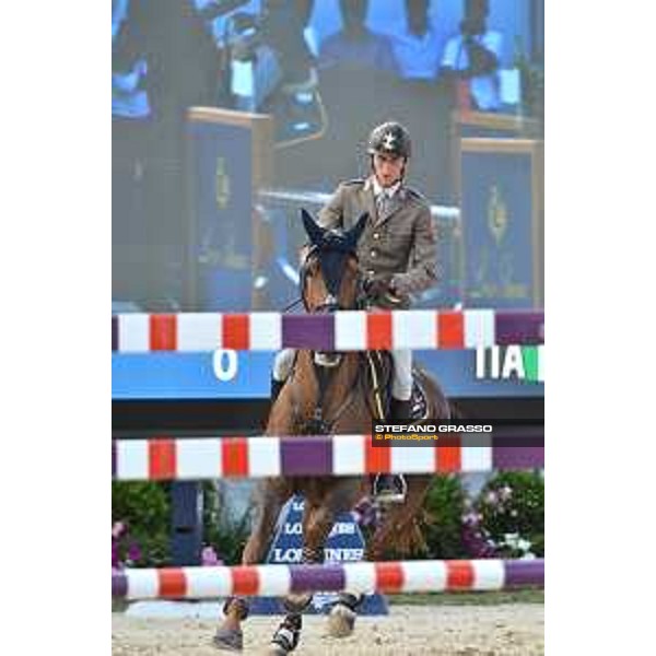 CSIO of Rome -FEI Nations Cup - Alberto Zorzi on Fair Light van\'t Heike - Rome, Piazza di Siena - 26 May 2017 - ph.Mario Grassia