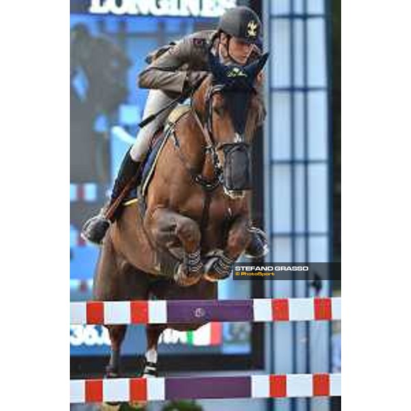 CSIO of Rome -FEI Nations Cup - Alberto Zorzi on Fair Light van\'t Heike - Rome, Piazza di Siena - 26 May 2017 - ph.Mario Grassia