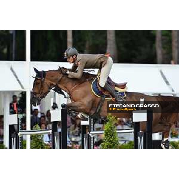 CSIO of Rome -FEI Nations Cup - Alberto Zorzi on Fair Light van\'t Heike - Rome, Piazza di Siena - 26 May 2017 - ph.Mario Grassia