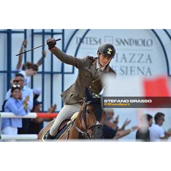 CSIO of Rome -FEI Nations Cup - Alberto Zorzi on Fair Light van\'t Heike - Rome, Piazza di Siena - 26 May 2017 - ph.Mario Grassia