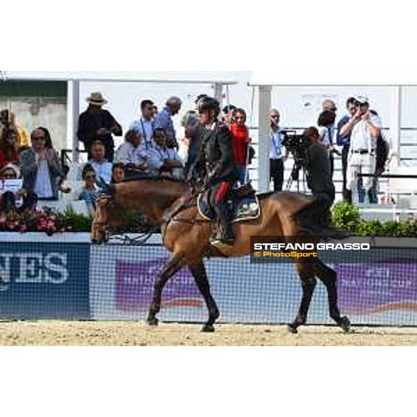 CSIO of Rome -FEI Nations Cup - Bruno Chimirri on Tower Mouche - Rome, Piazza di Siena - 26 May 2017 - ph.Mario Grassia