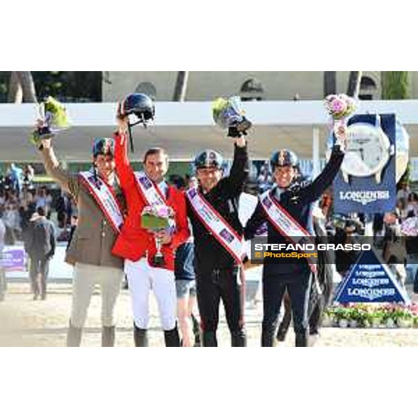 CSIO of Rome -FEI Nations Cup - Italia wins FEI Nations Cup - Alberto Zorzi, Piergiorgio Bucci, Lorenzo de Luca and Bruno Chimirri - Rome, Piazza di Siena - 26 May 2017 - ph.Mario Grassia