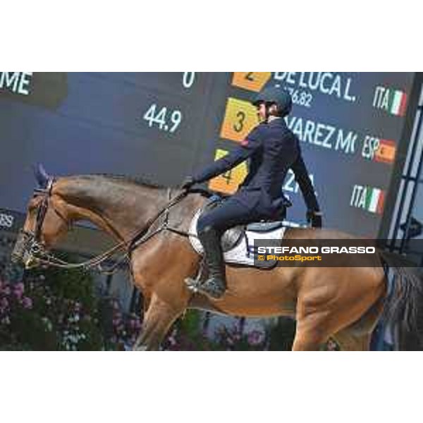 CSIO of Rome - Gran Premio Loro Piana - Lorenzo de Luca on Ensor de Litrange XII - Rome, Piazza di Siena - 28 May 2017 - ph.Mario Grassia