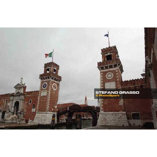 The Arsenale - main entrance Navalis Trophy Venice 8th may 2004 ph. Stefano Grasso