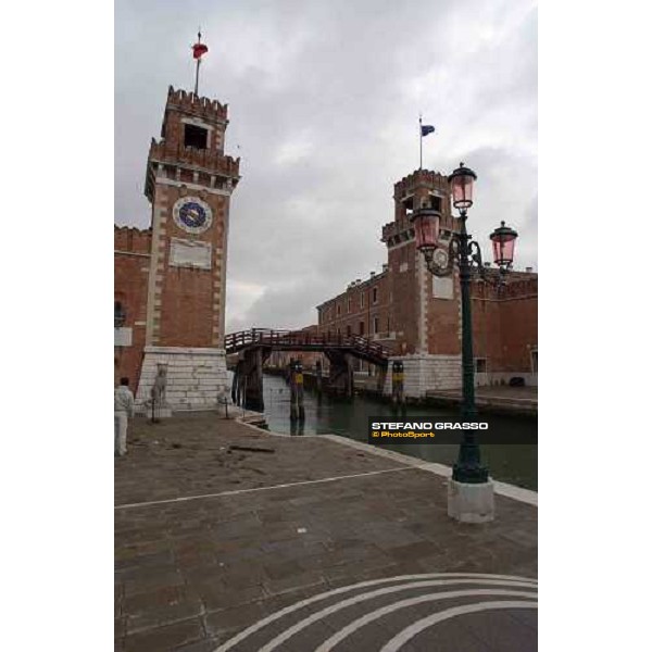 The Arsenale - main entrance Navalis Trophy Venice 8th may 2004 ph. Stefano Grasso