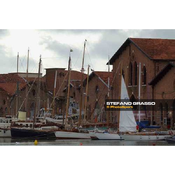 classic yachts at The Arsenale Navalis Trophy Venice 8th may 2004 ph. Stefano Grasso