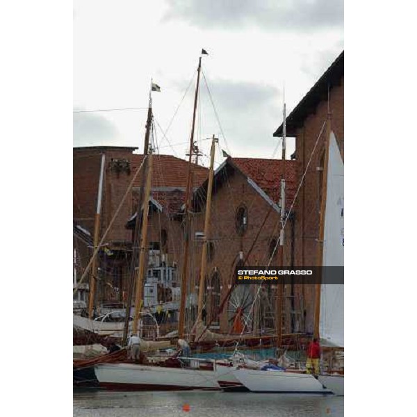 classic yachts at The Arsenale Navalis Trophy Venice 8th may 2004 ph. Stefano Grasso