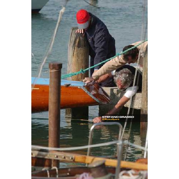 measurements\' operations of Twins IX Navalis Trophy Venice 8th may 2004 ph. Stefano Grasso