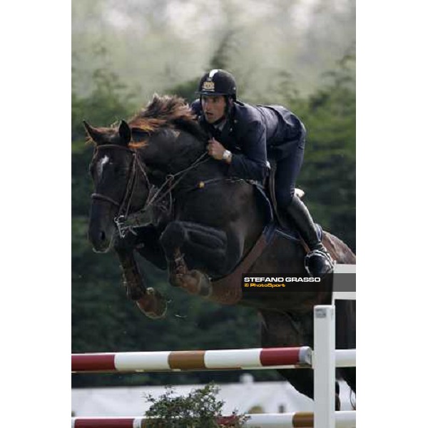 Emilio Bicocchi on Jeckerson Kapitol d\' Argonne pictured at Campionato Italiano Assoluto 2007 Busto Arsizio, 22 april 2007 ph. Stefano Grasso