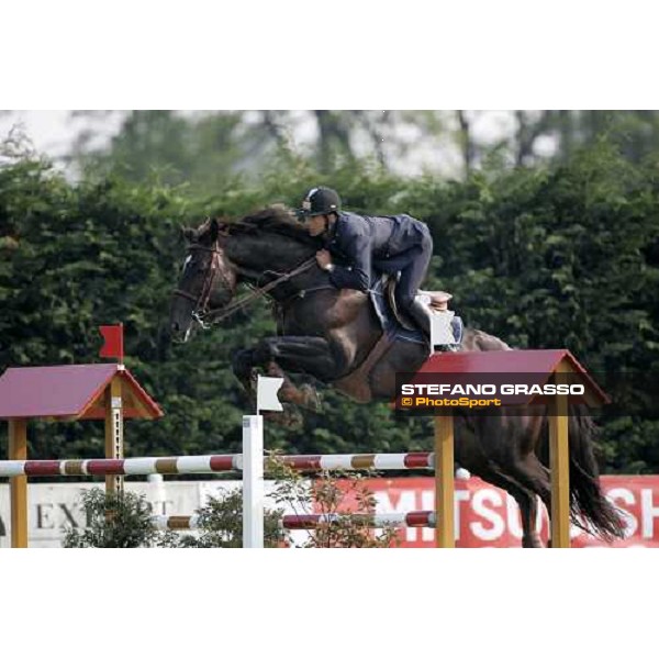 Emilio Bicocchi on Jeckerson Kapitol d\'Argonne pictured at Campionato Italiano Assoluto 2007 Busto Arsizio, 22 april 2007 ph. Stefano Grasso
