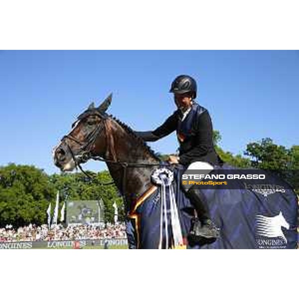 LGCT of Hamburg - Grand Prix - Prize giving ceremony - Rolf Goran Bengtsson on Casall ASK wins the Grand Prix - Hamburg, Derby Park - 27 May 2017 - ph.Stefano Grasso/LGCT