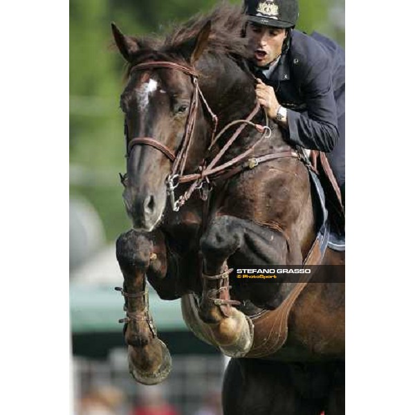 Emilio Bicocchi on Jeckerson Kapitol d\'Argonne pictured at Campionato Italiano Assoluto 2007 Busto Arsizio, 22 april 2007 ph. Stefano Grasso