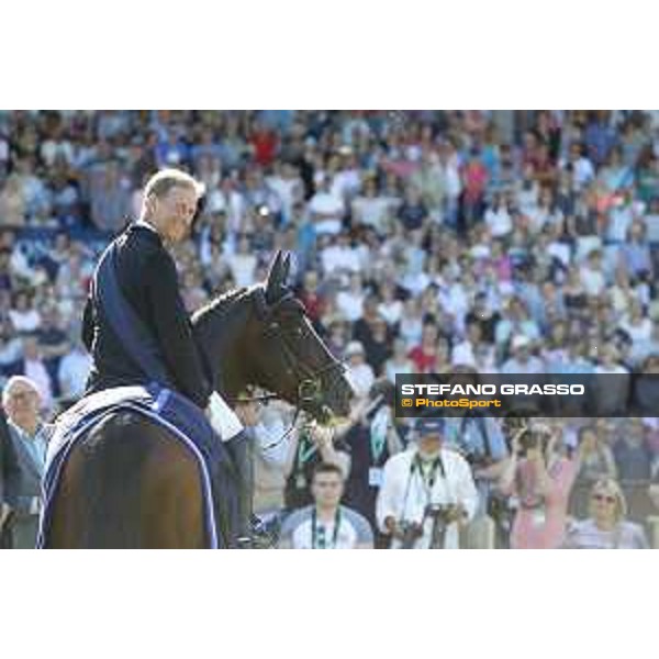 LGCT of Hamburg - Grand Prix - Rolf Goran Bengtsson retires Casall ASK from the competition - Hamburg, Derby Park - 27 May 2017 - ph.Stefano Grasso/LGCT