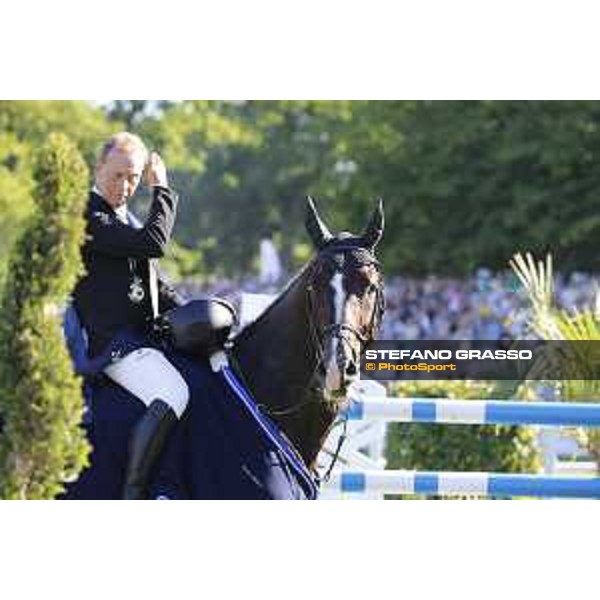 LGCT of Hamburg - Grand Prix - Rolf Goran Bengtsson retires Casall ASK from the competition - Hamburg, Derby Park - 27 May 2017 - ph.Stefano Grasso/LGCT
