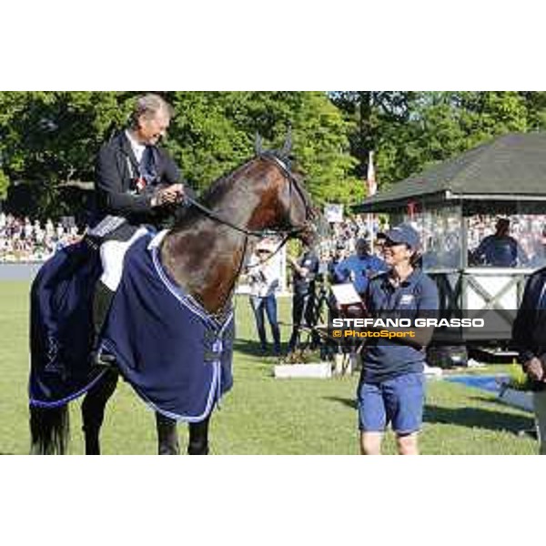 LGCT of Hamburg - Grand Prix - Rolf Goran Bengtsson retires Casall ASK from the competition - Hamburg, Derby Park - 27 May 2017 - ph.Stefano Grasso/LGCT