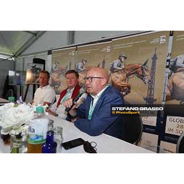 LGCT of Hamburg - Presentation of LGCT and GCL Berlin with Jan Tops, Christian Ahlmann and Volker Wullf - Hamburg, Derby Park - 26 May 2017 - ph.Stefano Grasso/LGCT