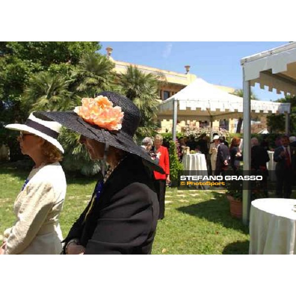 ladies at Garden Party Premio Presidente della Repubblica Rome Capannelle 16th may 2004 ph. Stefano Grasso