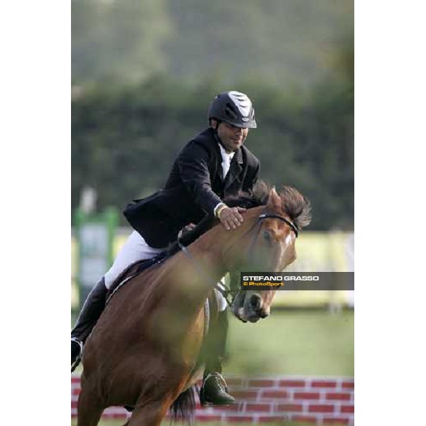 Giampiero Carta on Ursa pictured at Campionato Italiano Assoluto 2007 Busto Arsizio, 22 april 2007 ph. Stefano Grasso