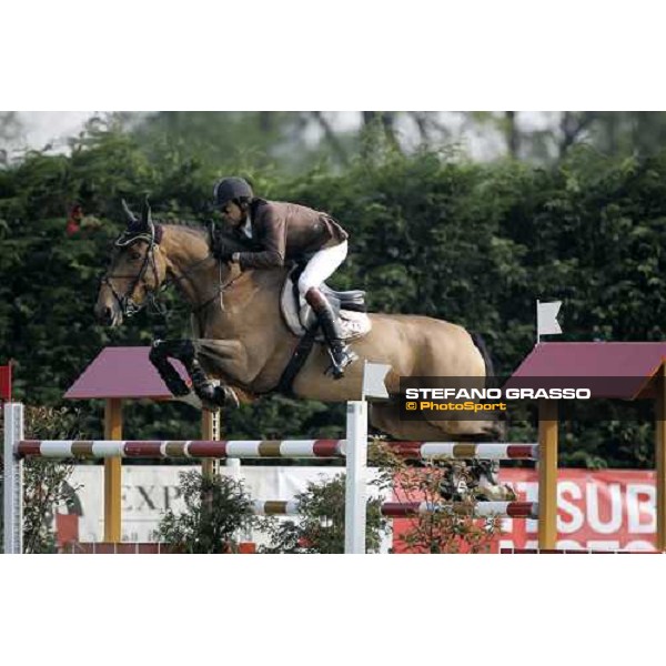 Natale Chiaudani on Newport Clover da Zara pictured at Campionato Italiano Assoluto 2007 Busto Arsizio, 22 april 2007 ph. Stefano Grasso