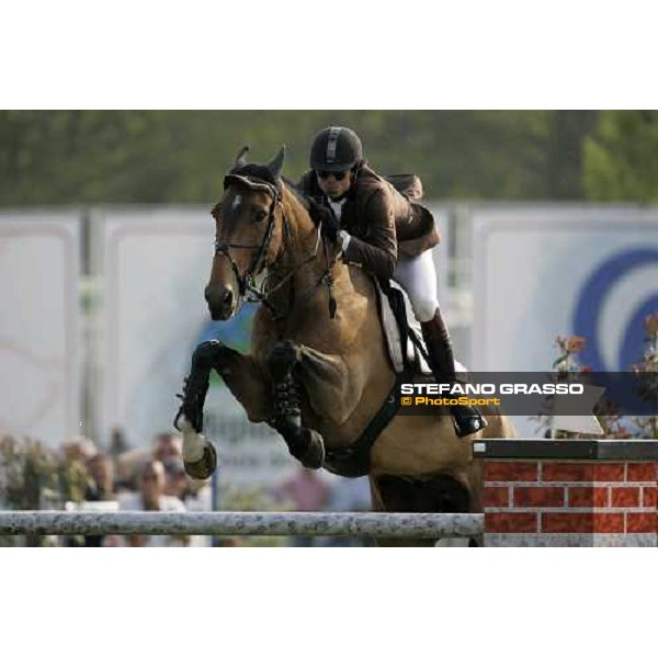 Natale Chiaudani on Newport Clover da Zara pictured at Campionato Italiano Assoluto 2007 Busto Arsizio, 22 april 2007 ph. Stefano Grasso