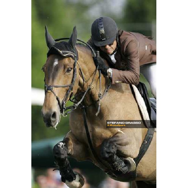 Natale Chiaudani on Newport Clover da Zara pictured at Campionato Italiano Assoluto 2007 Busto Arsizio, 22 april 2007 ph. Stefano Grasso