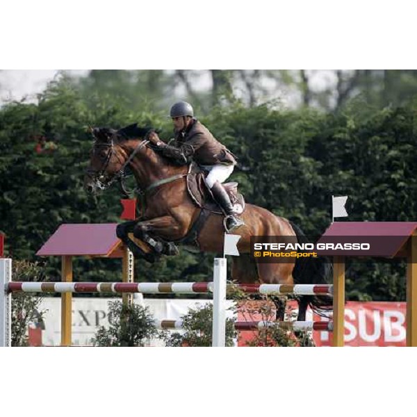 Juan Carlos Garcia on Toronto Van de Padenborre pictured at Campionato Italiano Assoluto 2007 Busto Arsizio, 22 april 2007 ph. Stefano Grasso