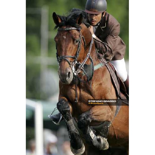 Juan Carlos Garcia on Toronto Van de Padenborre pictured at Campionato Italiano Assoluto 2007 Busto Arsizio, 22 april 2007 ph. Stefano Grasso