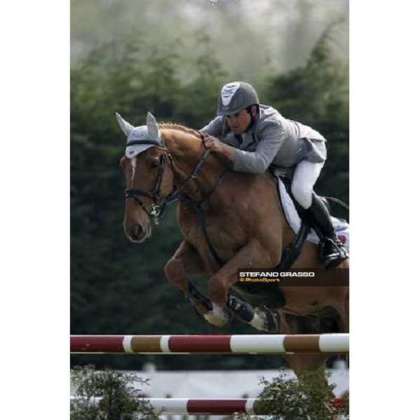 Gianni Govoni on Joyau d\'Opal at Campionato Italiano Assoluto 2007 Busto Arsizio, 22 april 2007 ph. Stefano Grasso