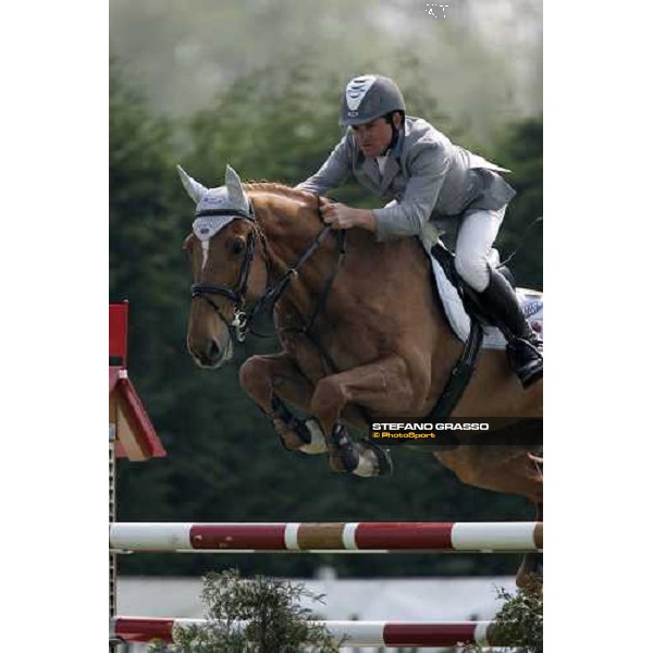 Gianni Govoni on Joyau d\'Opal at Campionato Italiano Assoluto 2007 Busto Arsizio, 22 april 2007 ph. Stefano Grasso