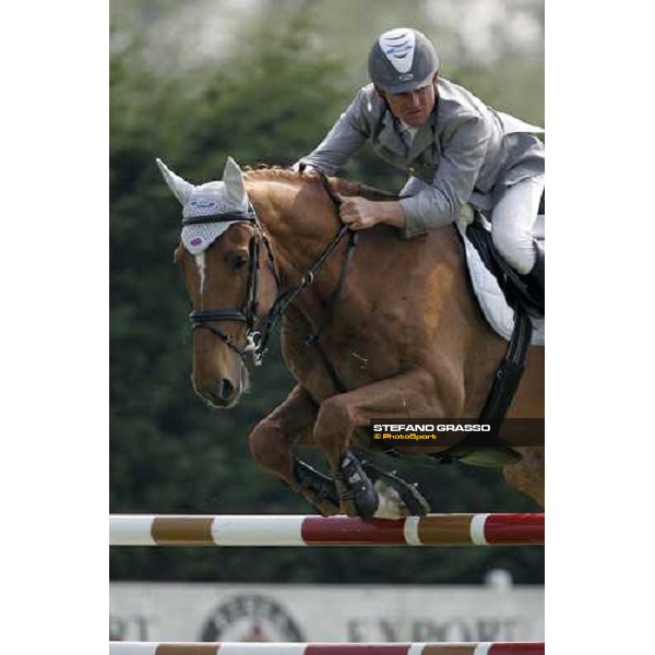 Gianni Govoni on Joyau d\'Opal at Campionato Italiano Assoluto 2007 Busto Arsizio, 22 april 2007 ph. Stefano Grasso