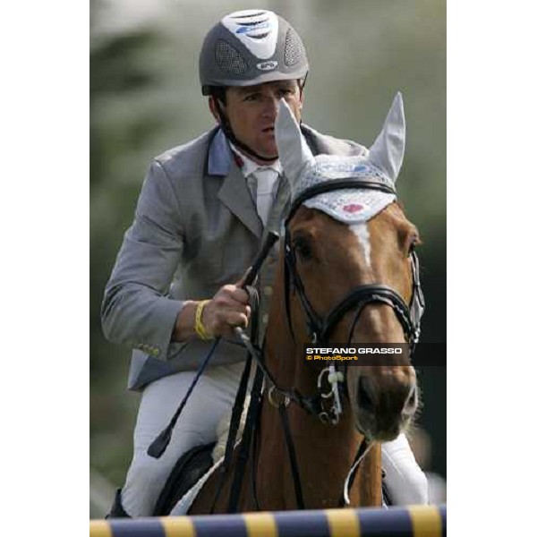 Gianni Govoni on Joyau d\'Opal at Campionato Italiano Assoluto 2007 Busto Arsizio, 22 april 2007 ph. Stefano Grasso