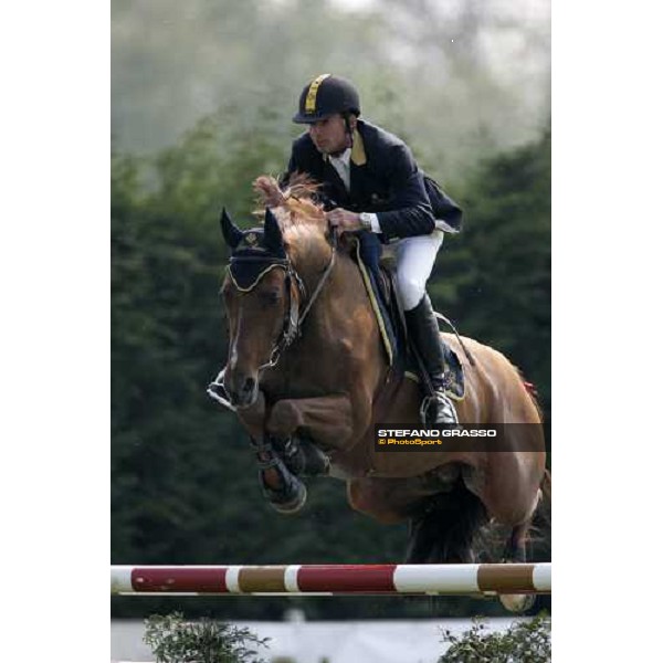 Filippo Moyersoen on Zenzero di Santa Marta pictured at Campionato Italiano Assoluto 2007 Busto Arsizio, 22 april 2007 ph. Stefano Grasso