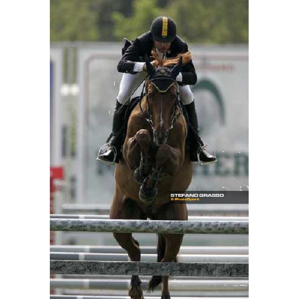 Filippo Moyersoen on Zenzero di Santa Marta pictured at Campionato Italiano Assoluto 2007 Busto Arsizio, 22 april 2007 ph. Stefano Grasso