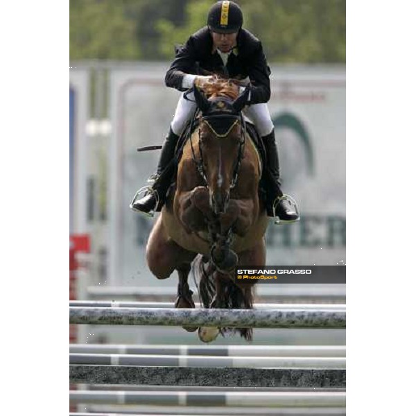 Filippo Moyersoen on Zenzero di Santa Marta pictured at Campionato Italiano Assoluto 2007 Busto Arsizio, 22 april 2007 ph. Stefano Grasso
