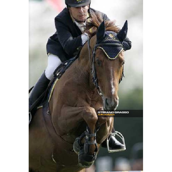 Filippo Moyersoen on Zenzero di Santa Marta pictured at Campionato Italiano Assoluto 2007 Busto Arsizio, 22 april 2007 ph. Stefano Grasso