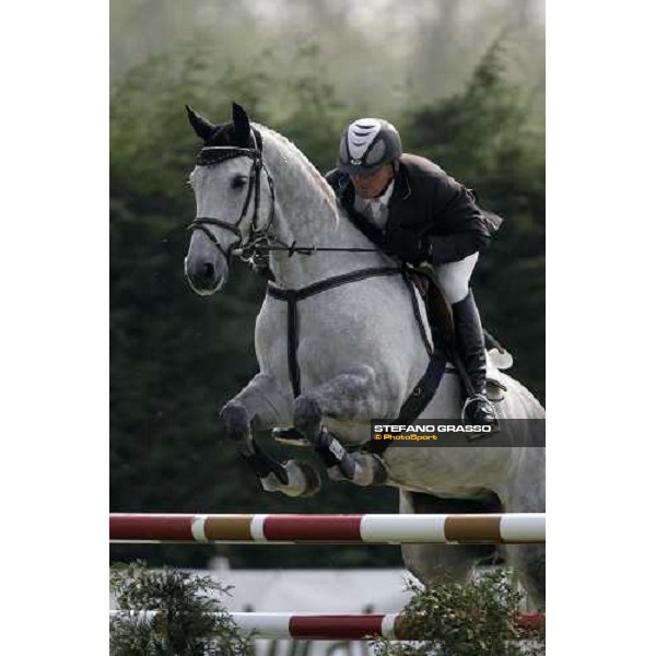 Marco Porro on Rebecca X at Campionato Italiano Assoluto 2007 Busto Arsizio, 22 april 2007 ph. Stefano Grasso