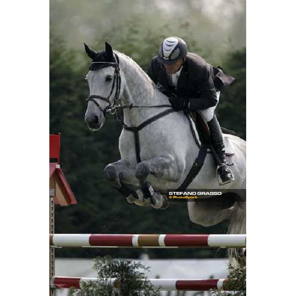Marco Porro on Rebecca X at Campionato Italiano Assoluto 2007 Busto Arsizio, 22 april 2007 ph. Stefano Grasso
