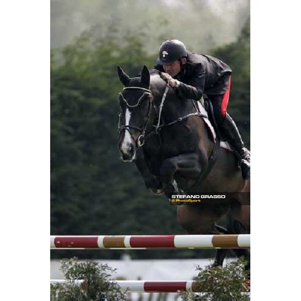 Giusepp Rolli on Jericho de La Vie pictured at Campionato Italiano Assoluto 2007 Busto Arsizio, 22 april 2007 ph. Stefano Grasso