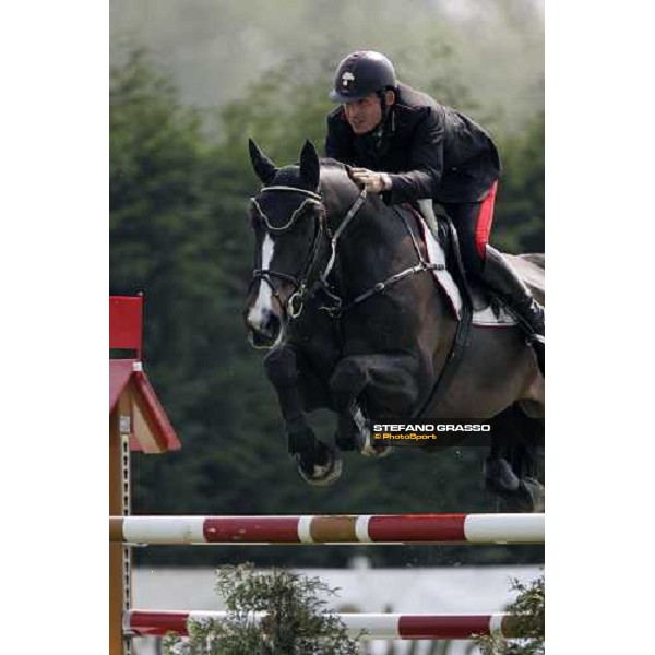 Giusepp Rolli on Jericho de La Vie pictured at Campionato Italiano Assoluto 2007 Busto Arsizio, 22 april 2007 ph. Stefano Grasso